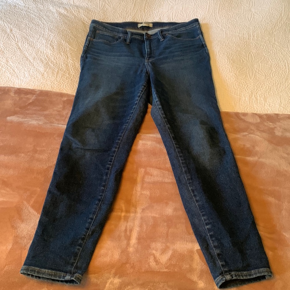 Madewell Hi-rise skinnies in Winston wash
